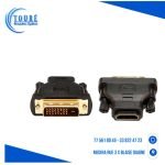 DTECH DVI Male to HDMI Female Adapter Bi-Directionnel DVI-D Port Converter