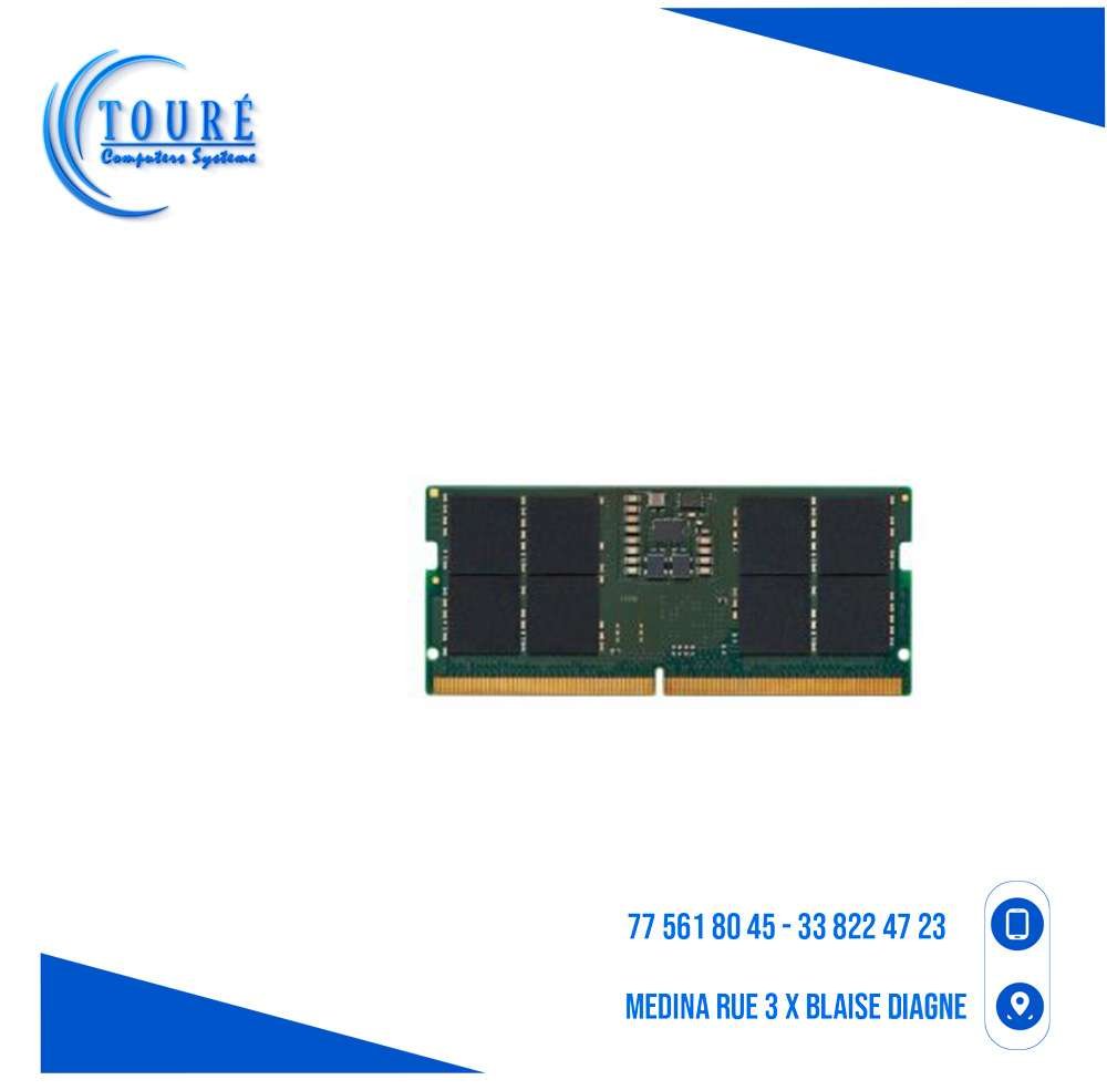 0604202669d416aab9dab.jpeg Barrette mémoire Kingston SO-DIMM 8GB DDR5 4800MHz – Image 1