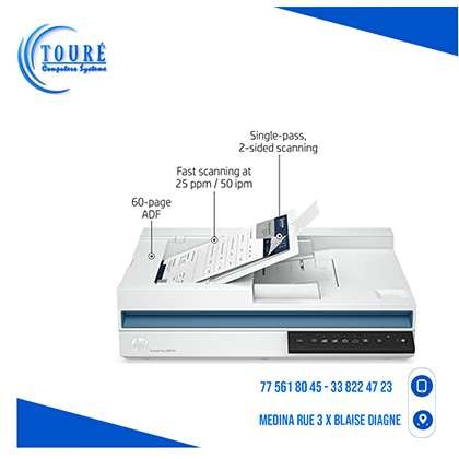 0604202669d417388294a.jpeg HP ScanJet Pro 2600 f1, numérisation recto verso rapide et chargeur automatique de documents – Image 1