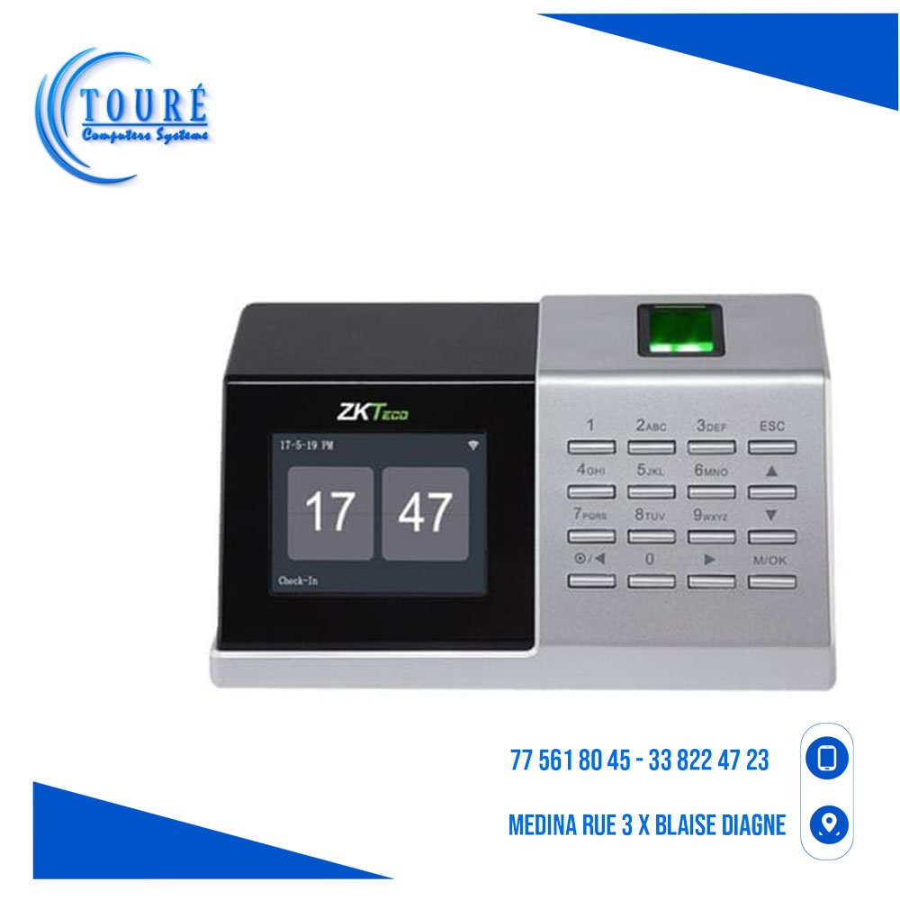 0604202669d41a0d1a9e1.jpeg ZKTeco P300 - Machine de présence – Image 1