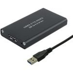 Boîtier USB 3.0 vers M-SATA SSD