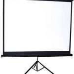 Ecran vidéoprojecteur manuel sur trépied 200 x 200 cm
