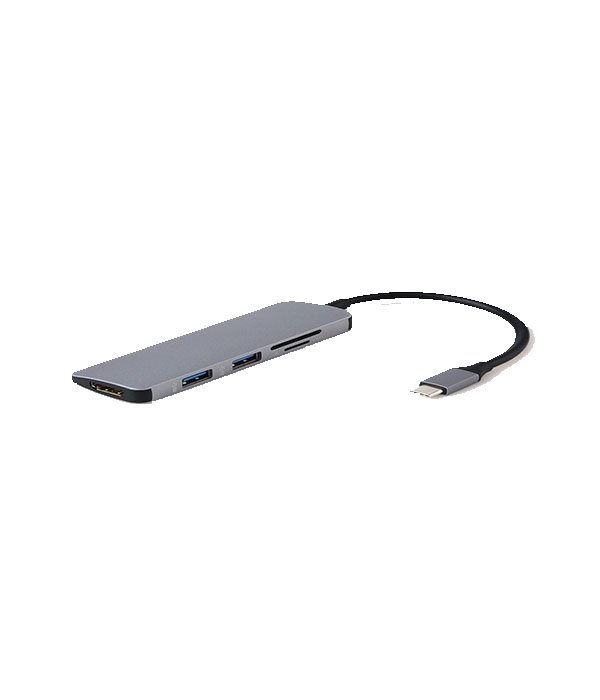 0604202669d4262c1346b.jpeg TYPE C USB 5 IN 1 HUB – Image 1