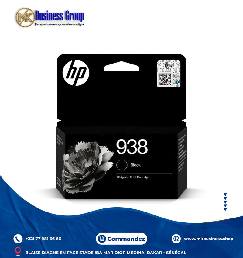 IMG-1796 HP 938 – Cartouche d’Encre Authentique Noir – Image 1