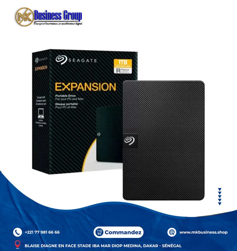 IMG-1798 Seagate Expansion – Disque dur externe portable USB 3.0 – 1 To – Image 1