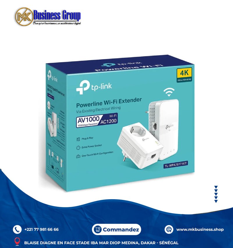IMG-1804 Extension Wi-Fi CPL AV1000 AC1200 – Image 1