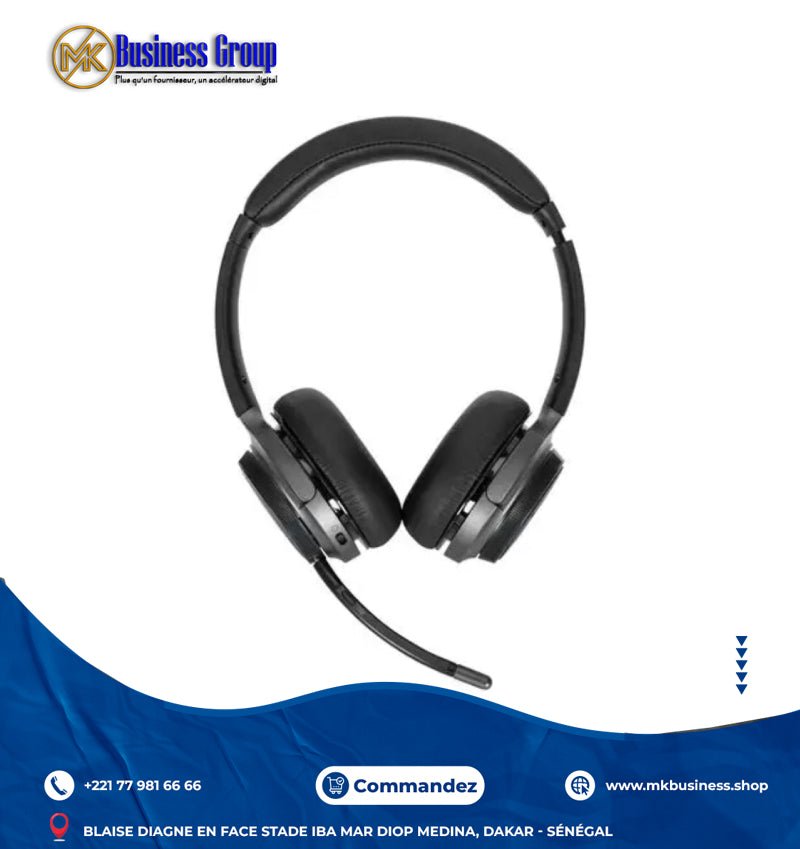 IMG-9080 Targus AEH104 Casque Stéréo Bluetooth Sans Fil – Image 1
