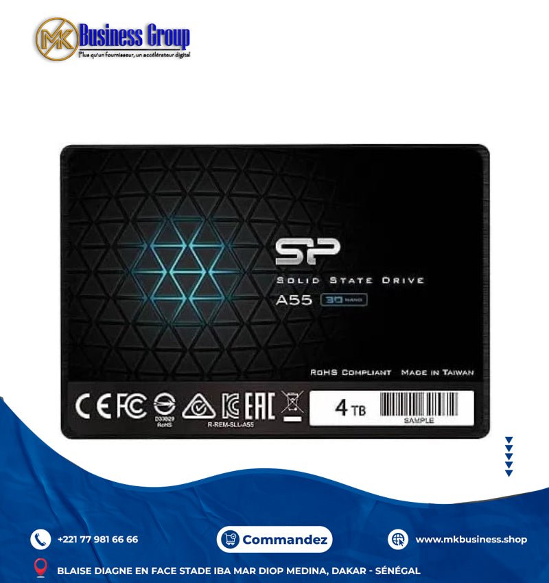 IMG-9156 Disque SSD interne Silicon Power A55 3D NAND – 4 To – Image 1